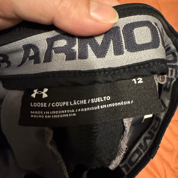 Under Armour Kids Black Pants - Picture 4 of 4
